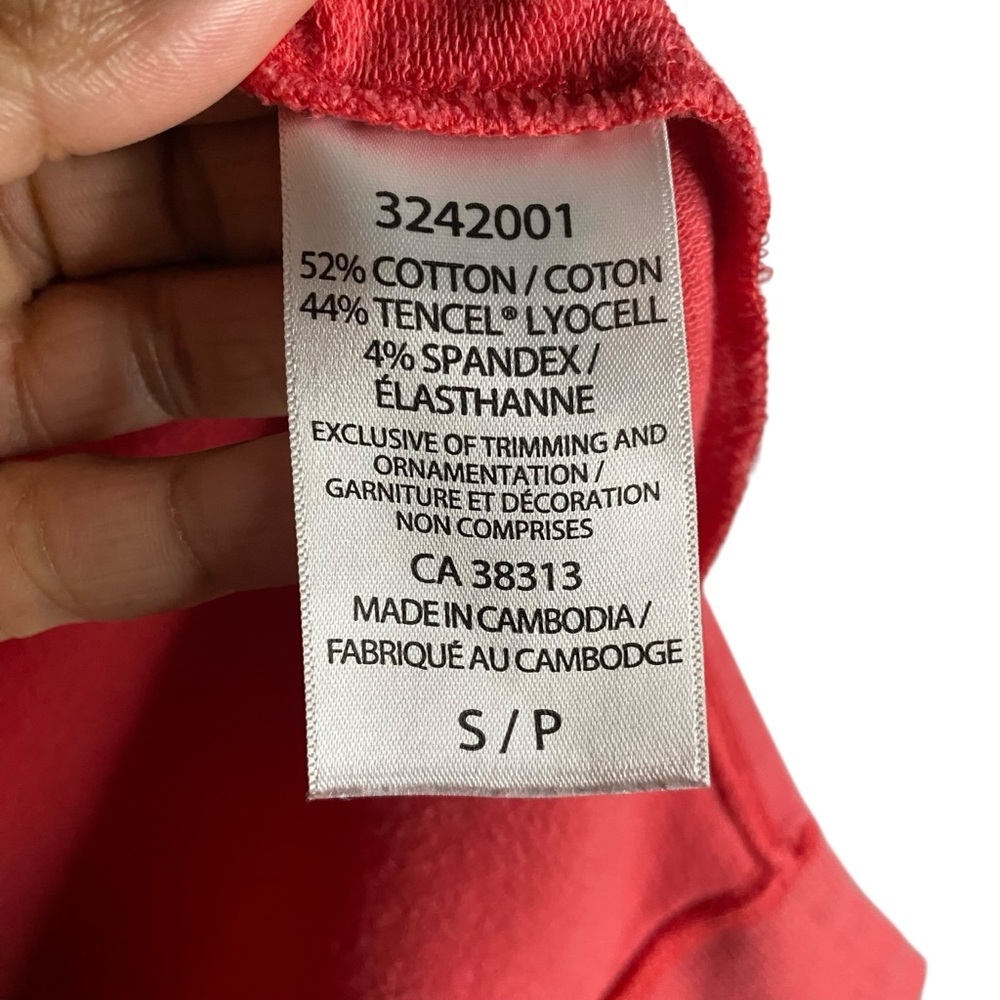 Tuff Athletics Women's Coral Crewneck Relaxed Pullover Sweatshirt - Picture 6 of 8